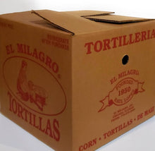 El Milagro Tortillas Box of 48 Packs, Caja de 48 Paquetes