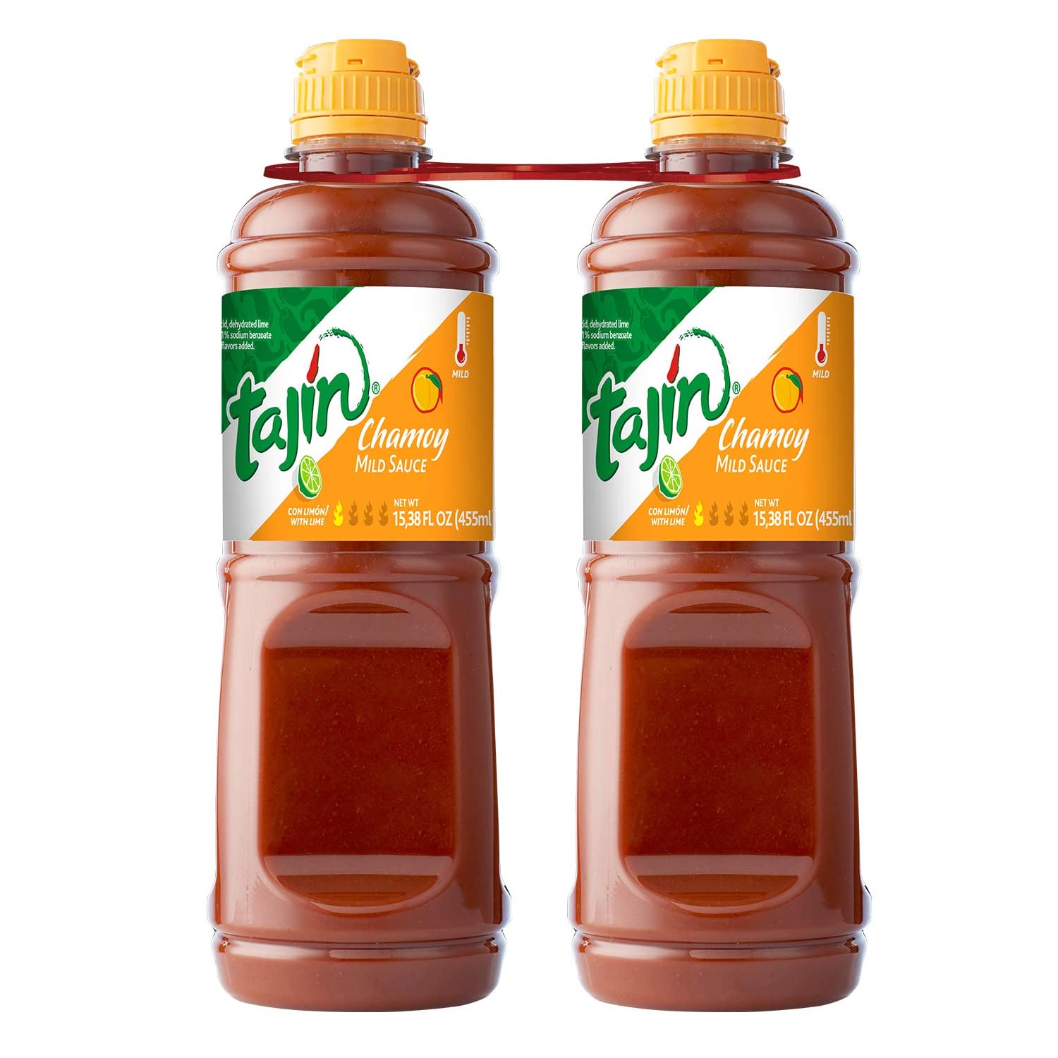 Tajin Fruity Chamoy Hot Sauce 15.38 oz (Pack of 2 Bottles) FREE SHIPPING
