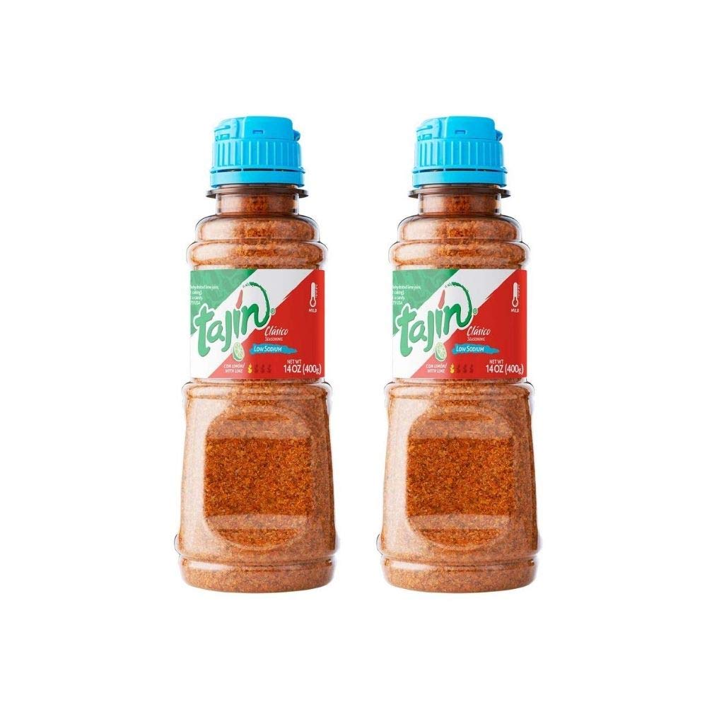 Tajin Classico Low Sodium Bajo en Sodio con Limon 142g Seasoning (Pack of 2)